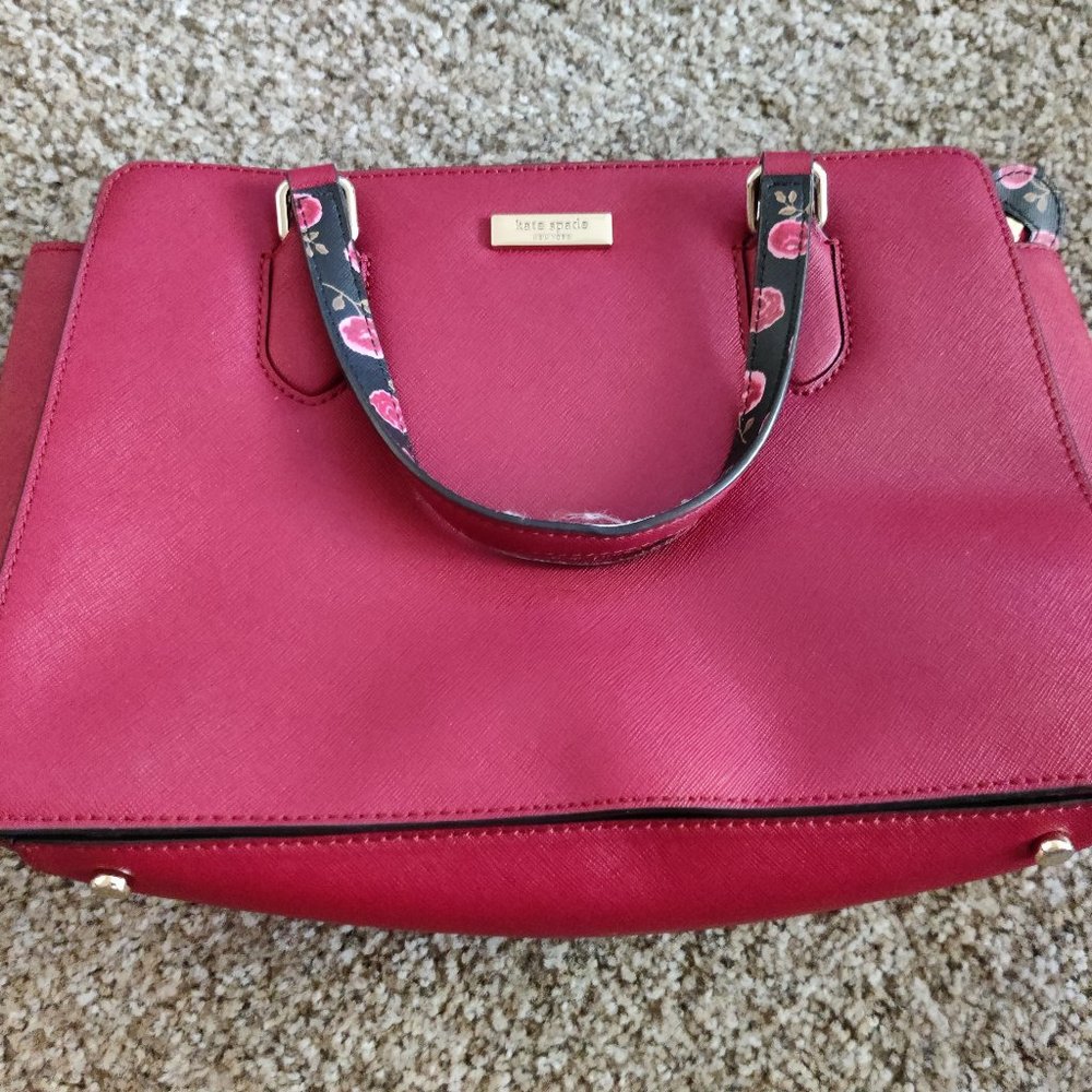 Red Rose Kate Spade Purse